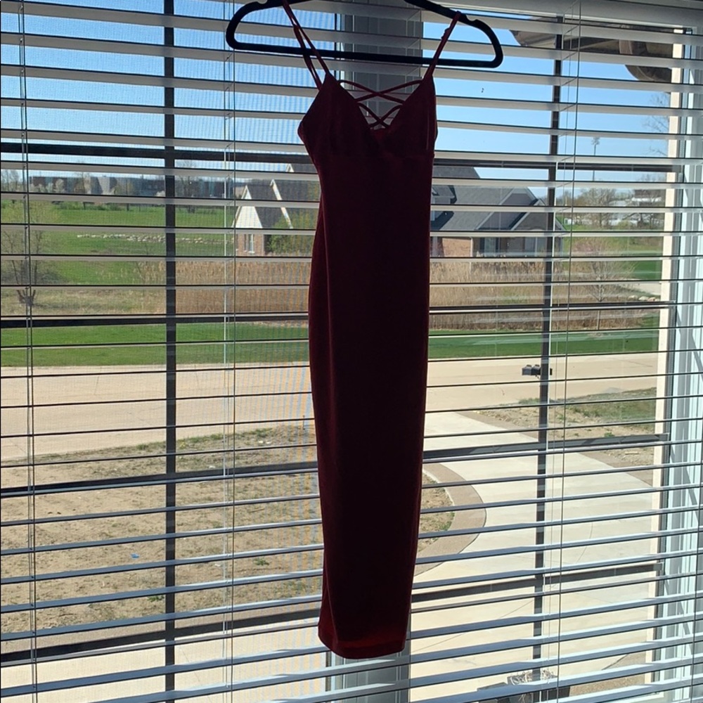 Nookie Salomon colored dress